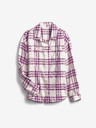 GAP Oversize Plaid otroška srajca