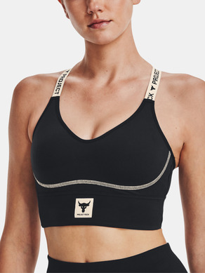 Under Armour Project Rock Infty Mid Športni Modrček