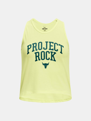 Under Armour Project Rock Girls Graphic Majica brez rokavov otroška