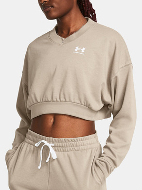 Under Armour UA Rival Terry OS Crop Crw Pulover