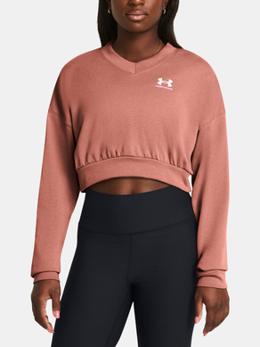 Under Armour UA Rival Terry OS Crop Crw Pulover