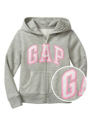 GAP Logo zip hoodie Pulover