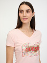 Guess Logo Flowers Majica