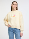 Calvin Klein Jeans Illuminated Box Logo Crew Neck Pulover