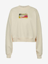 Calvin Klein Jeans Illuminated Box Logo Crew Neck Pulover