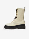 Scotch & Soda Aubri Mid Boot Off White Croco Gležnarji