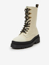 Scotch & Soda Aubri Mid Boot Off White Croco Gležnarji