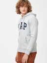 GAP Zip Logo Pulover