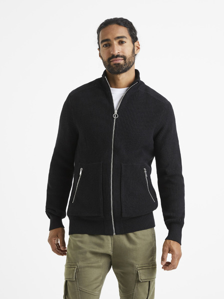 Celio Vezipper Pulover