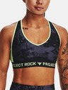 Under Armour UA Project Rock Crssbk Bra Print Športni Modrček