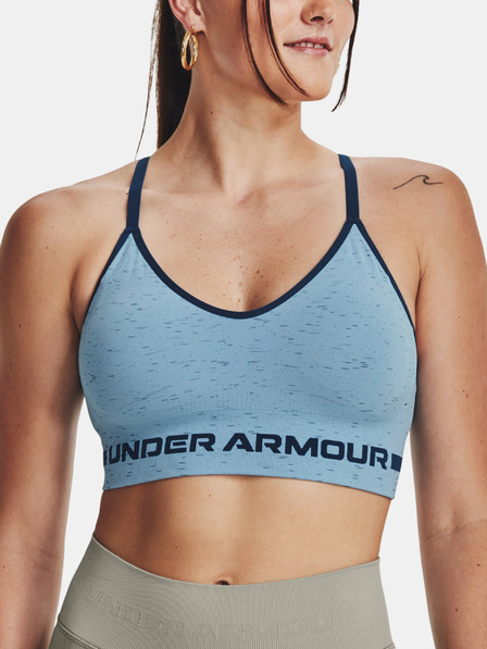 Under Armour UA Seamless Low Long Htr Športni Modrček