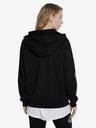 Desigual Hoodie No Zip Swiss Emboidery Pulover