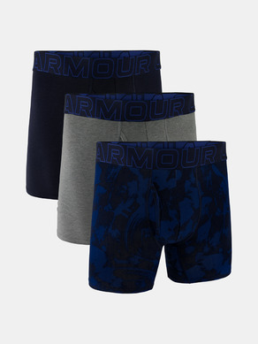 Under Armour M UA Perf Cotton Nov 6in Oprijete boksarice 3 Piece