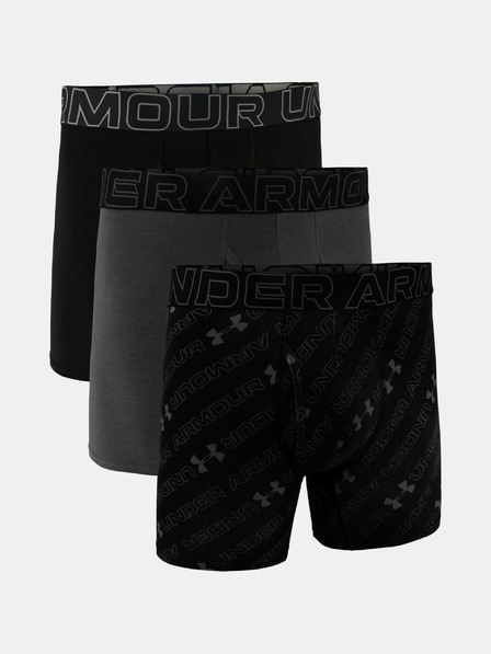 Under Armour M UA Perf Cotton Nov 6in Oprijete boksarice 3 Piece