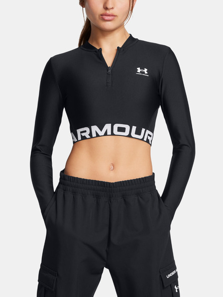 Under Armour HeatGear Rib 1/4 Zip LS Majica