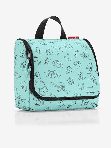 Reisenthel Toiletbag Kids Cats and dogs mint Torba