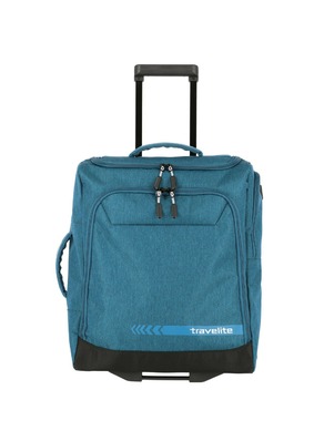 Travelite Kick Off Wheeled Duffle S - petrolejová Torba