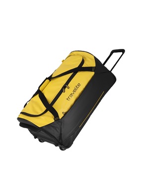 Travelite Basics Trolley Travel Bag Black/yellow Torba