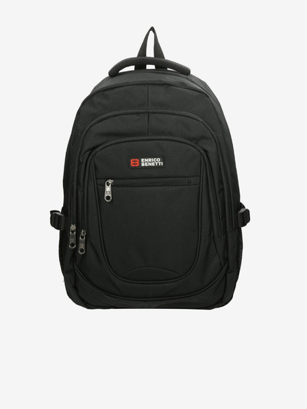 Enrico Benetti Hamburg Notebook Backpack 35,5 l Black Nahrbtnik