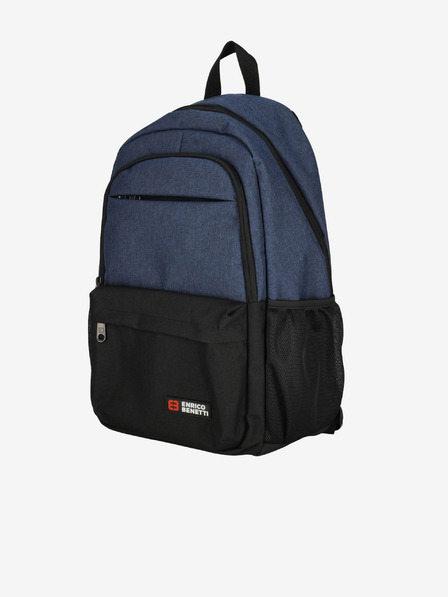 Enrico Benetti Hamburg Notebook Backpack 23 l Blue Nahrbtnik