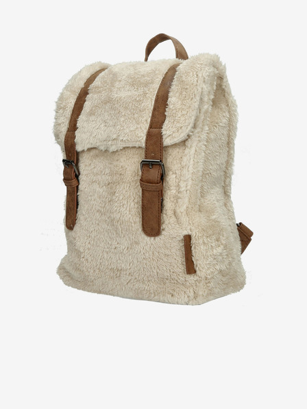 Enrico Benetti Teddy Tablet Backpack Off-White Nahrbtnik