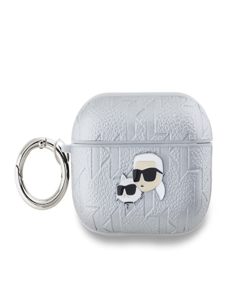 Karl Lagerfeld AirPods Pro 2 Silver Ovitek