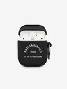 Karl Lagerfeld AirPods 1/2 Black Ovitek