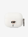 Karl Lagerfeld Airpods Pro White Ovitek