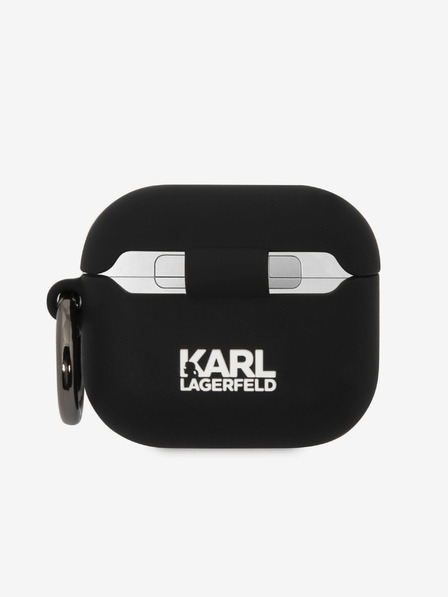 Karl Lagerfeld AirPods 3 Black Ovitek