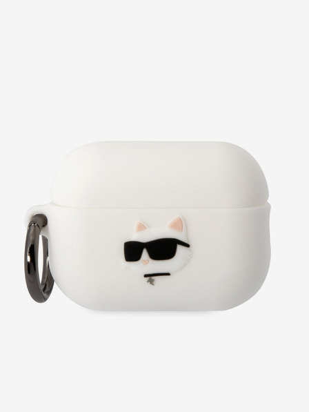 Karl Lagerfeld Airpods Pro 2 White Ovitek