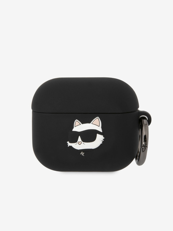 Karl Lagerfeld AirPods 3 Black Ovitek