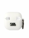 Karl Lagerfeld Airpods Pro 2 White Ovitek