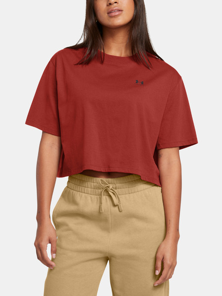 Under Armour UA W Boxy Crop Logo SS Majica