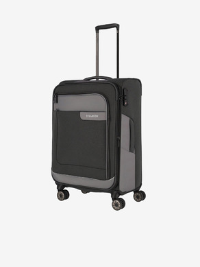 Travelite Viia 4w M Anthracite Kovček