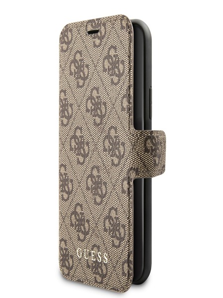 Guess 4G Book iPhone 11 Brown Ovitek