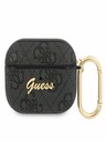 Guess 4G Script PC/PU AirPods Pro Black Ovitek