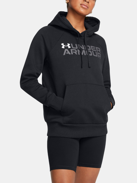 Under Armour Rival Fleece Wordmark Hoodie Pulover