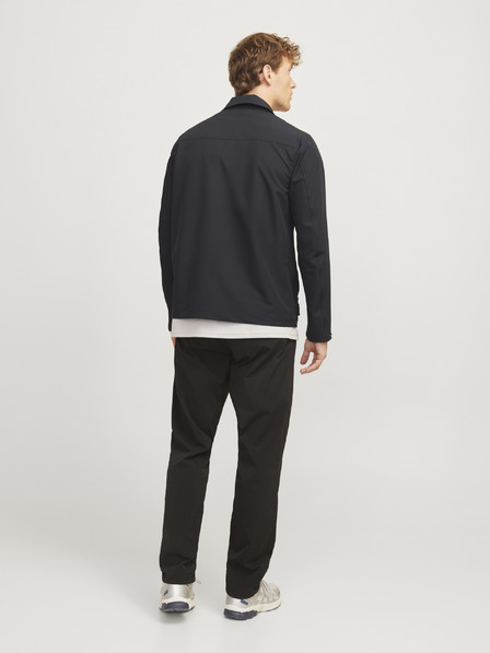 Jack & Jones Črna moška lahka jakna Jack & Jones Aero