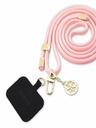 Guess Crossbody Cord 4G Charm Gold/Pink Ovitek za telefon