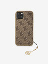 Guess 4G Charm Zadní Kryt pro iPhone 13 Brown Ovitek za telefon