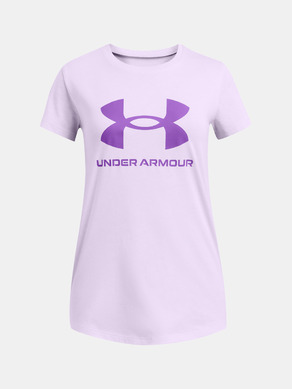 Under Armour UA Crop Sportstyle Logo SS Majica otroška