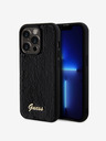 Guess Sequin Script Logo Zadní Kryt pro iPhone 14 Pro Max Black Ovitek za telefon