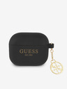 Guess 4G Charm Silikonové AirPods 3 Black Ovitek