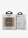 Guess 4G Script PC/PU Airpods 1/2 Brown Ovitek