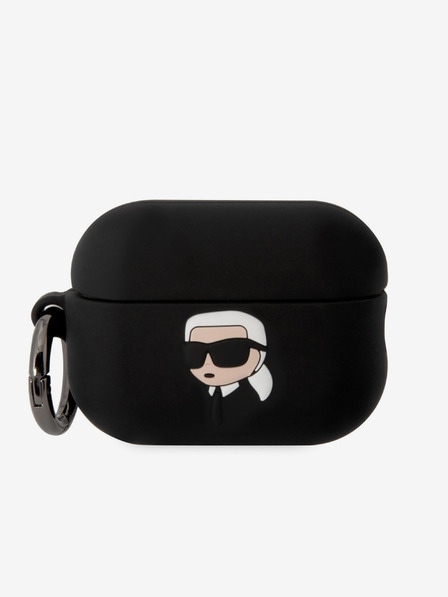 Karl Lagerfeld Airpods Pro 2 Black Ovitek