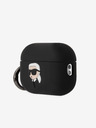 Karl Lagerfeld Airpods Pro 2 Black Ovitek