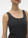 Vero Moda Temno siva ženska majica Vero Moda Lulu