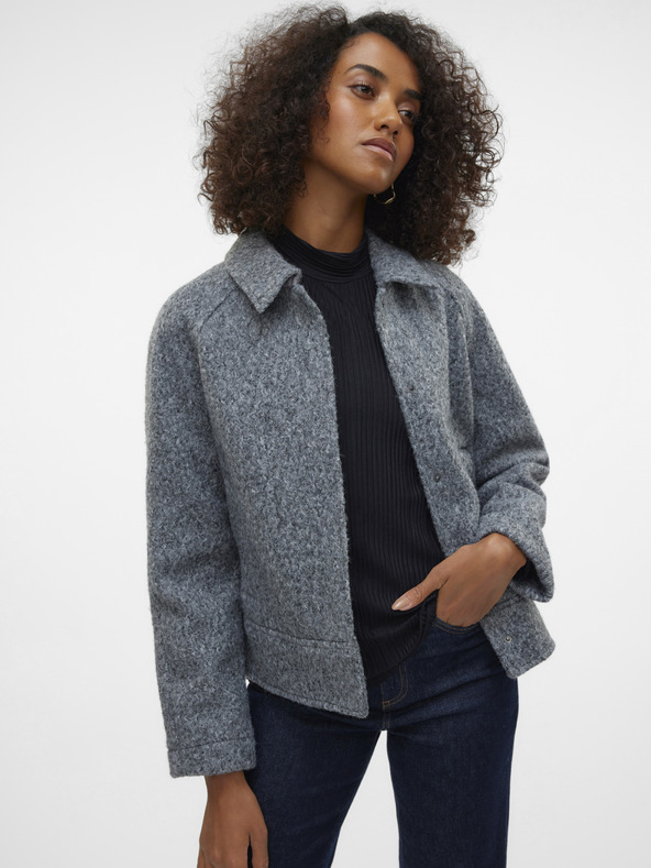 Vero Moda Siva ženska jakna Vero Moda Lara