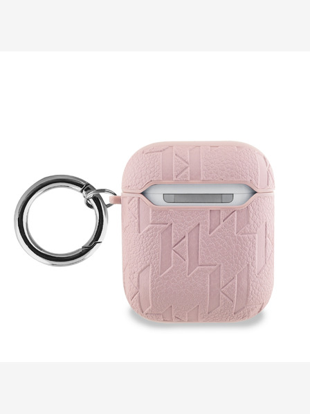 Karl Lagerfeld AirPods 1/2 Pink Ovitek