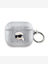 Karl Lagerfeld AirPods 3 Silver Ovitek